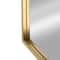 Head West Brassy Gold Spectrum Metal Rectangular Bathroom Vanity Mirror - 30" x 24"